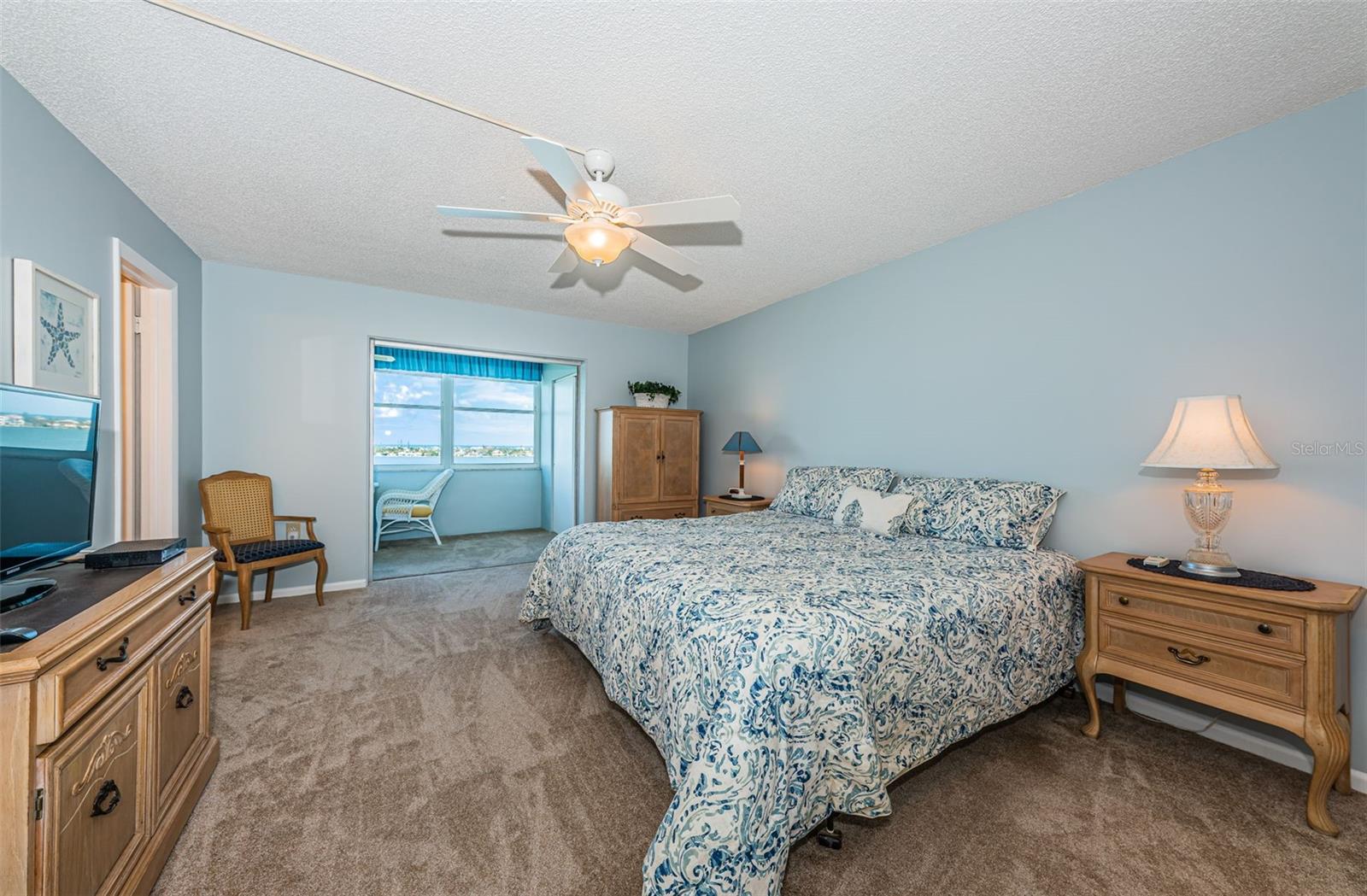 Primary Bedroom with access to Florida room