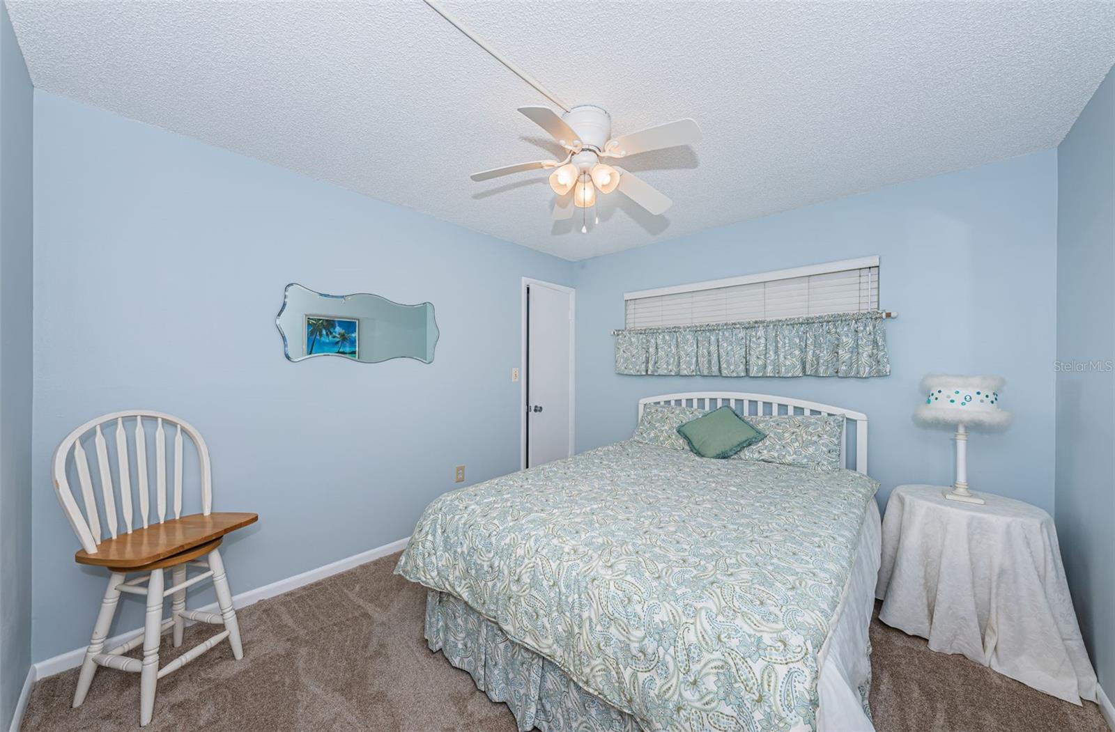 Second bedroom with walk-in closet