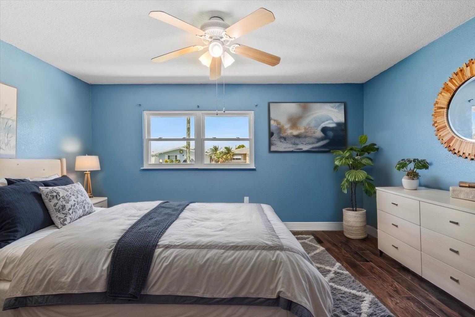 Virtually Staged Bedroom Two