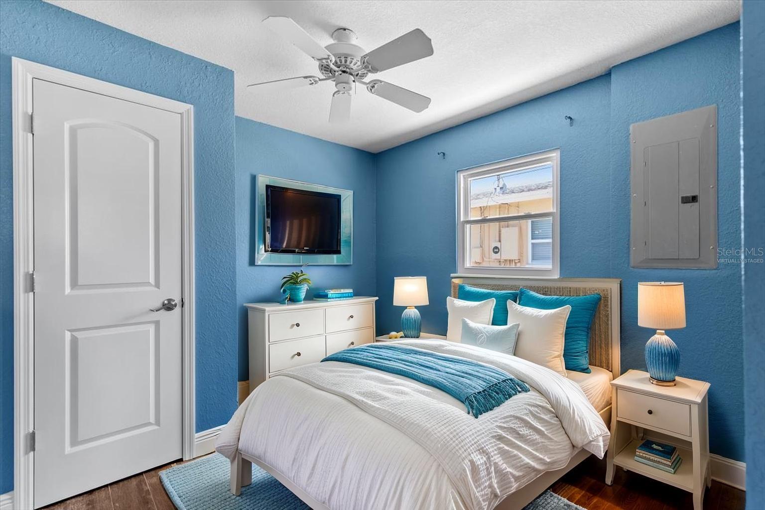 Virtually Staged Bedroom Three