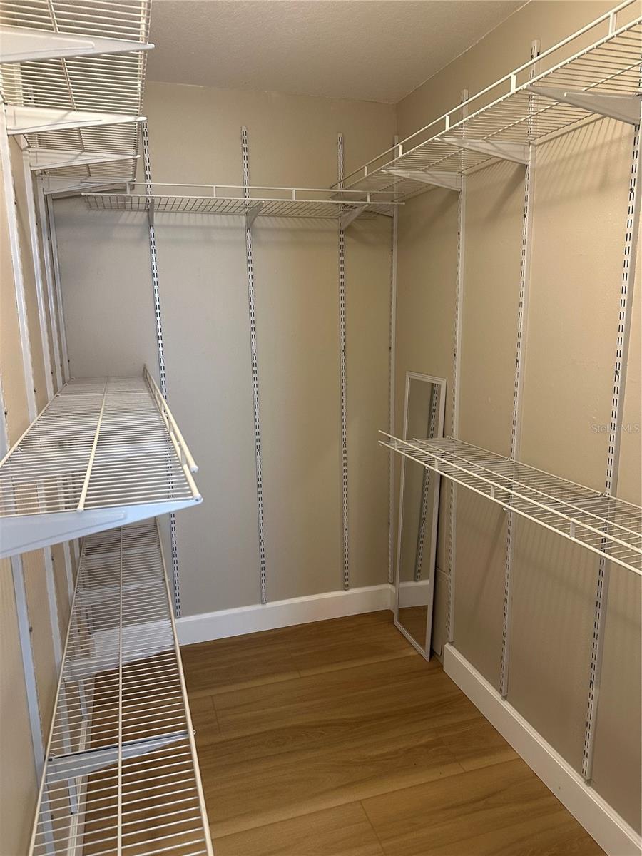 primary walk-in closet