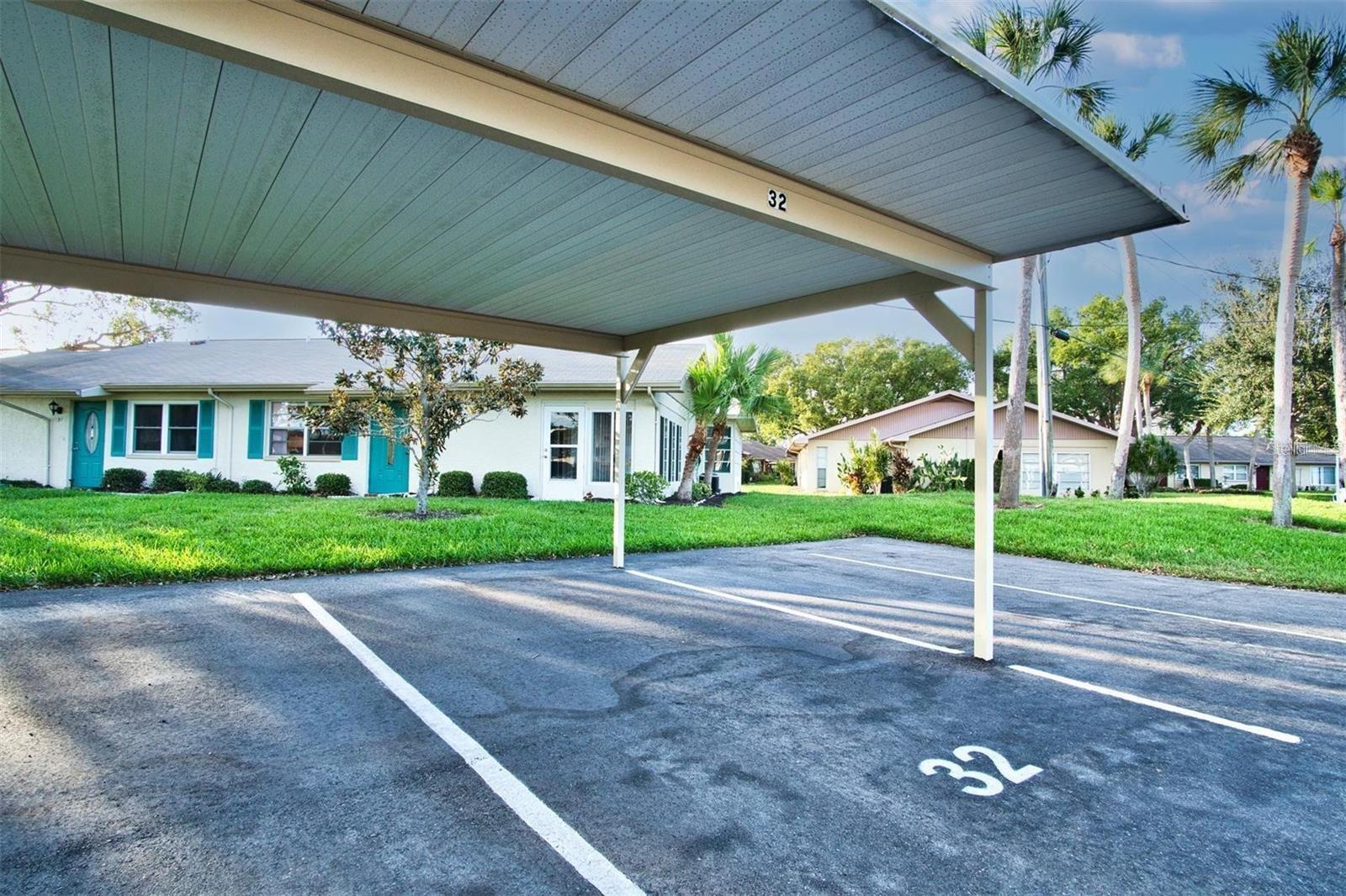 Coverd parking