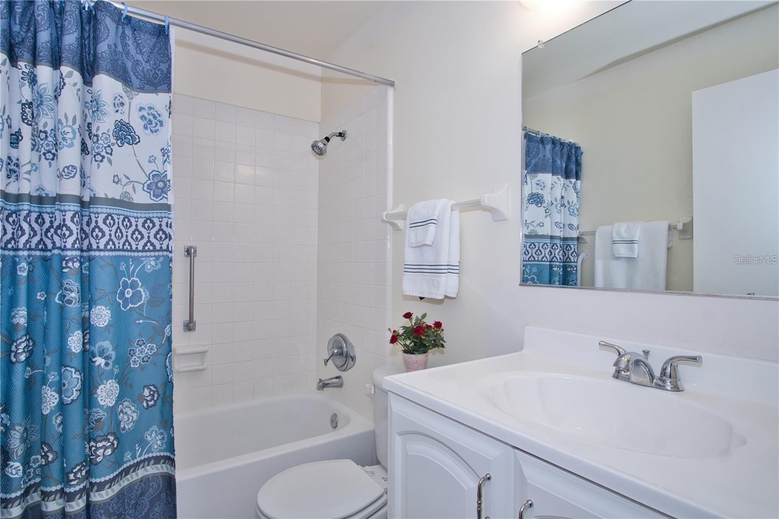 Bathroom #1 with tub and shower