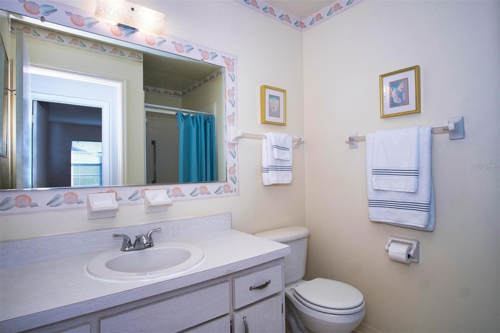 Bathroom #2 with shower
