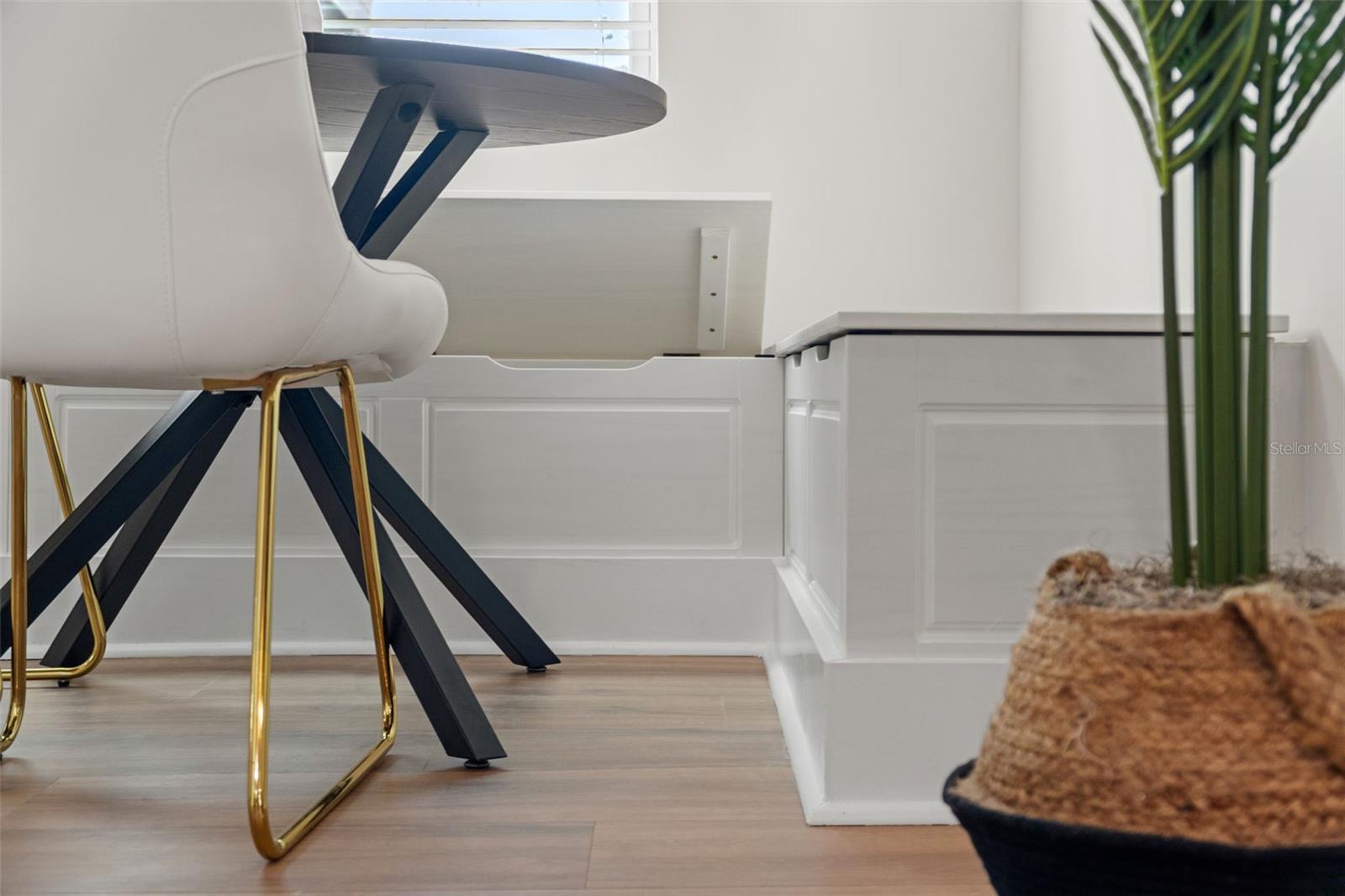 Built-In Seating with Storage