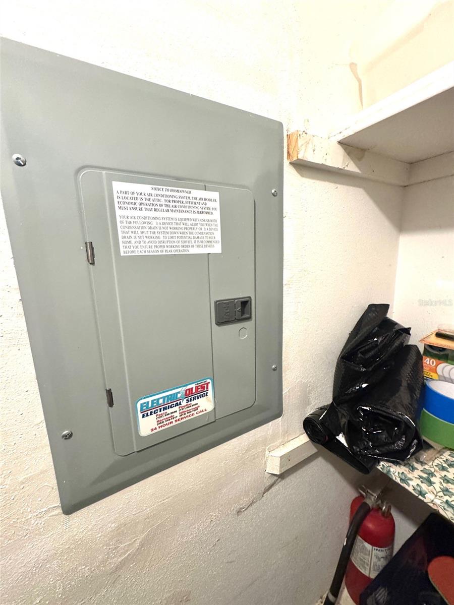 Updated electrical panel