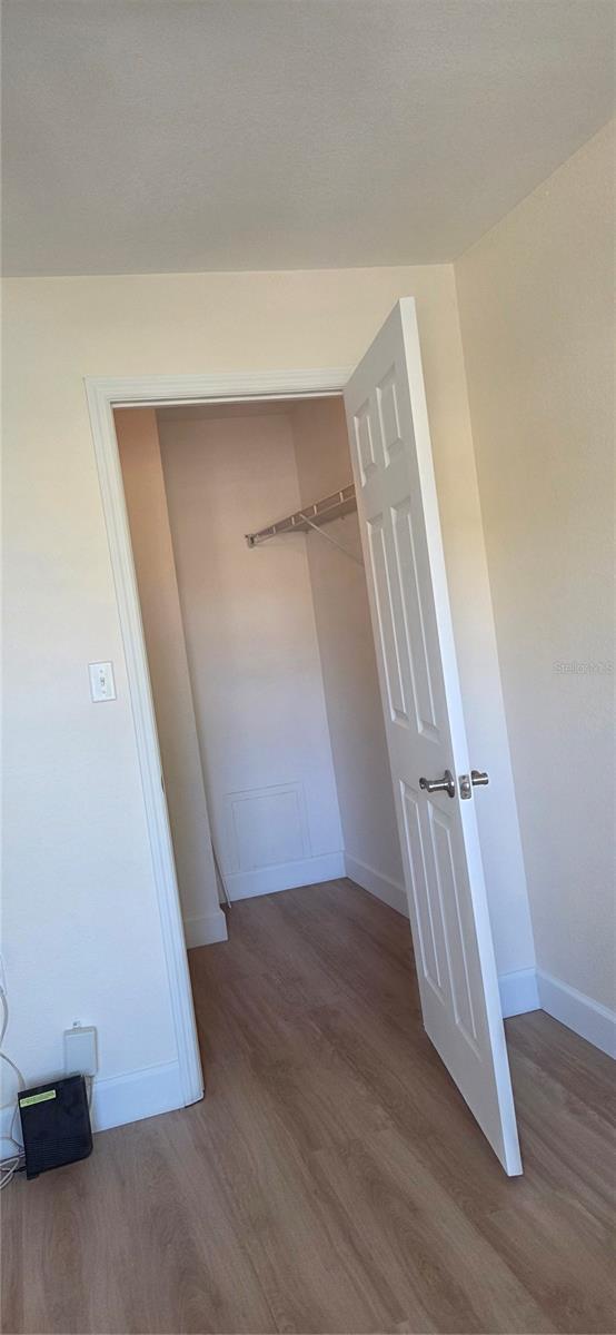 Walk in closet