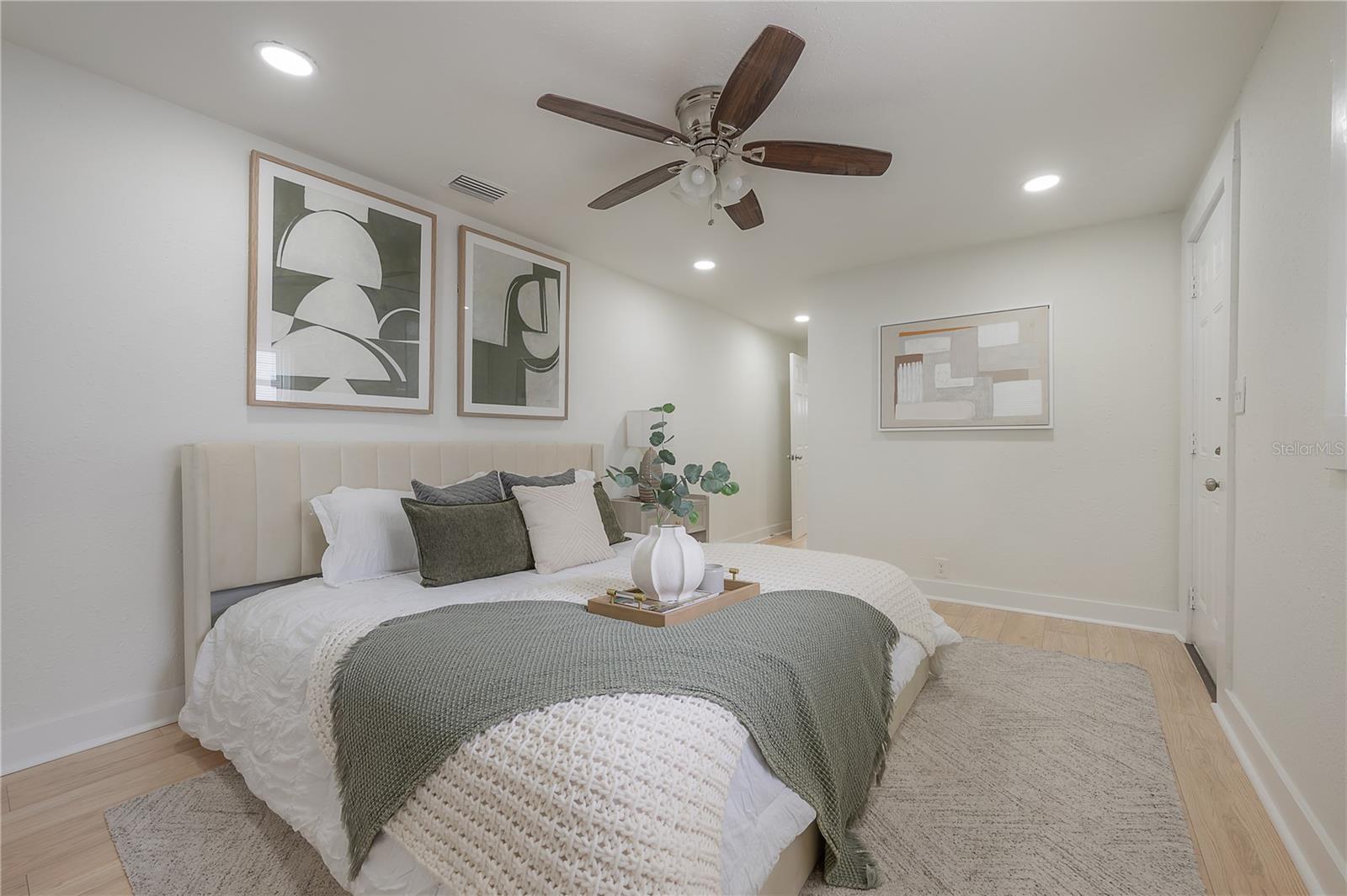 downstairs primary bedroom with en suite