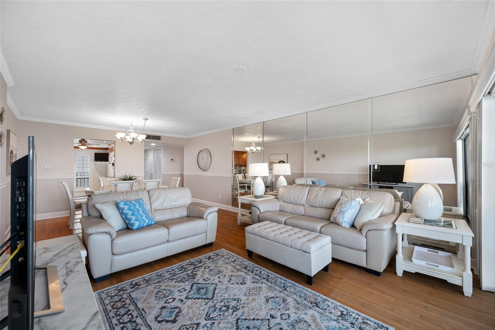 Spacious living area