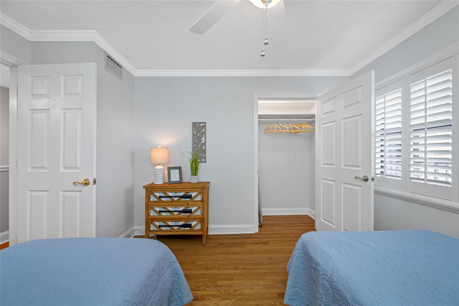 2nd Bedroom Spacious Closet