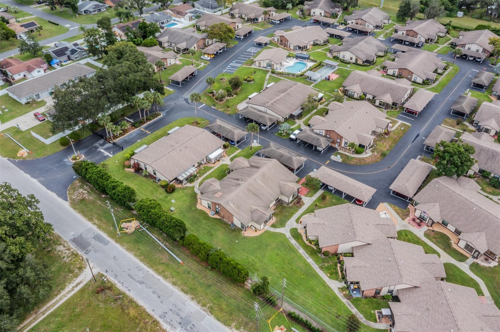 Drone overview of the comples