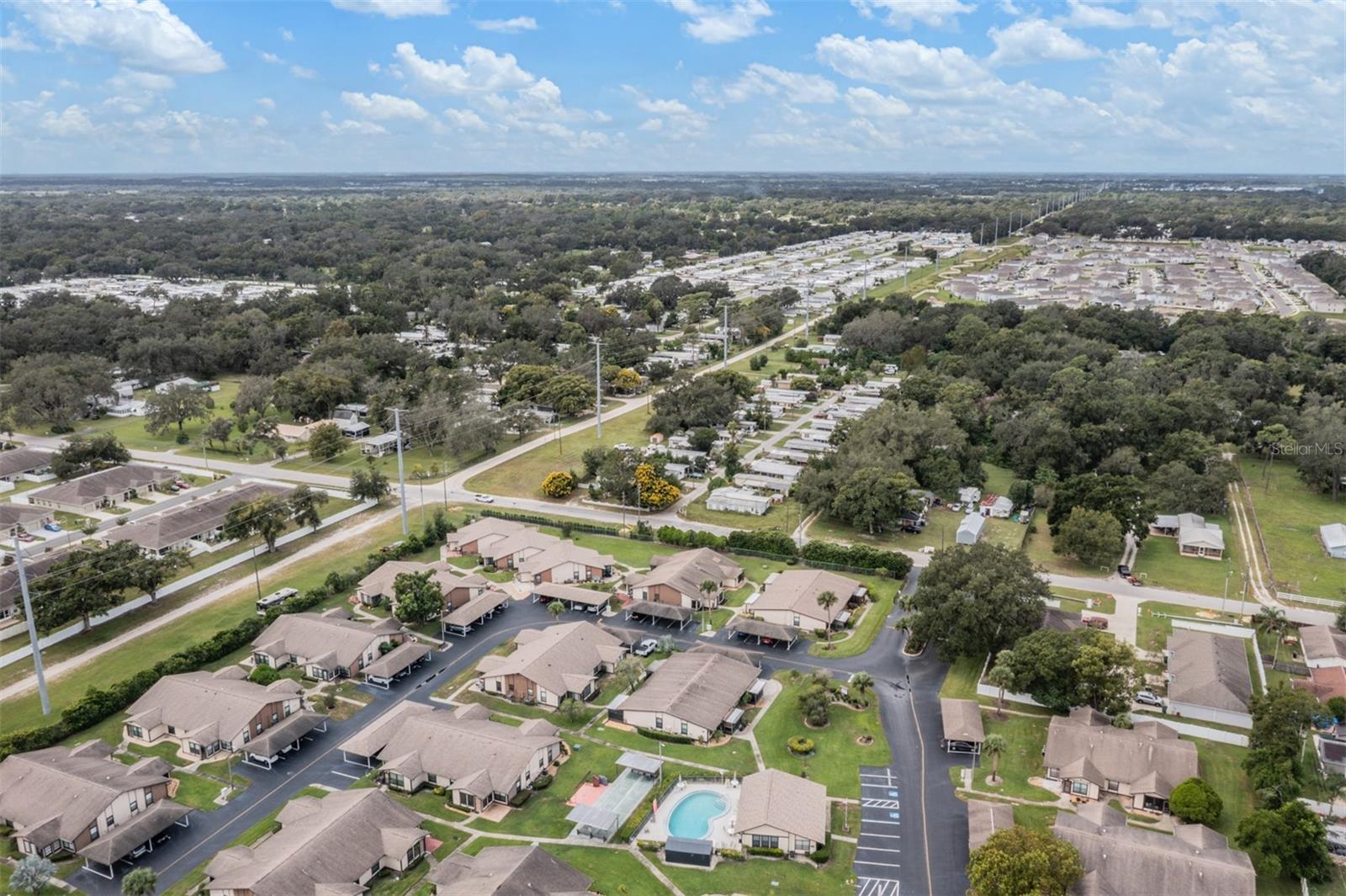 Drone overview of the comples