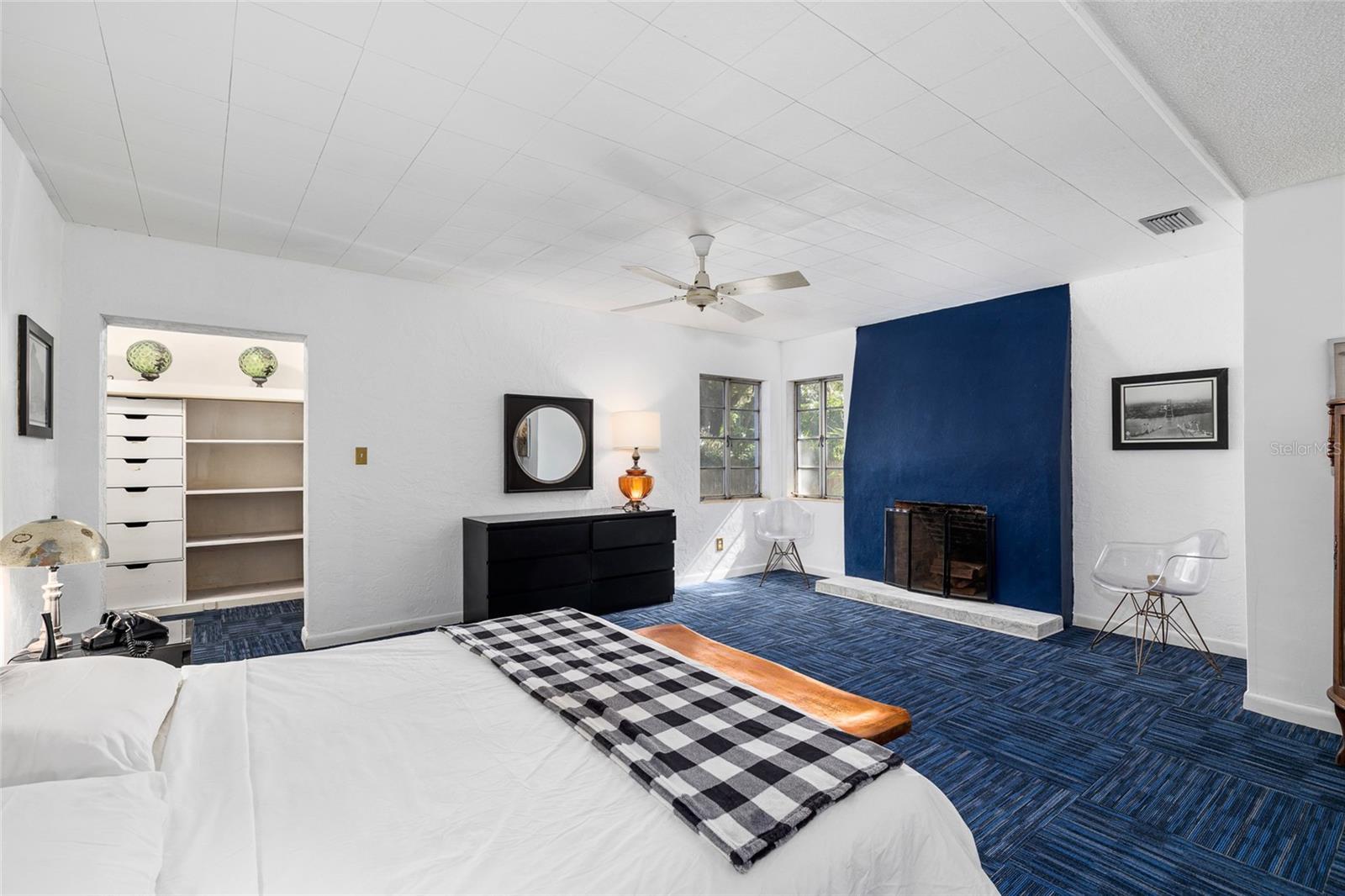 Primary en-suite with Fireplace