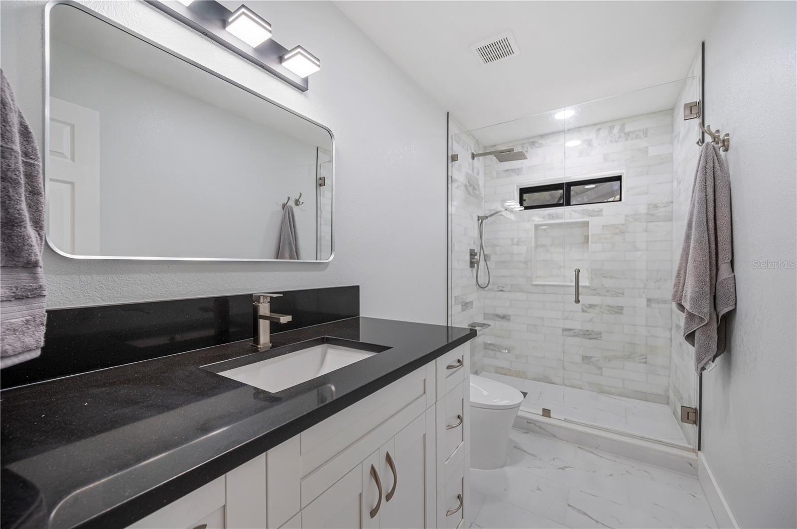 Hall bath