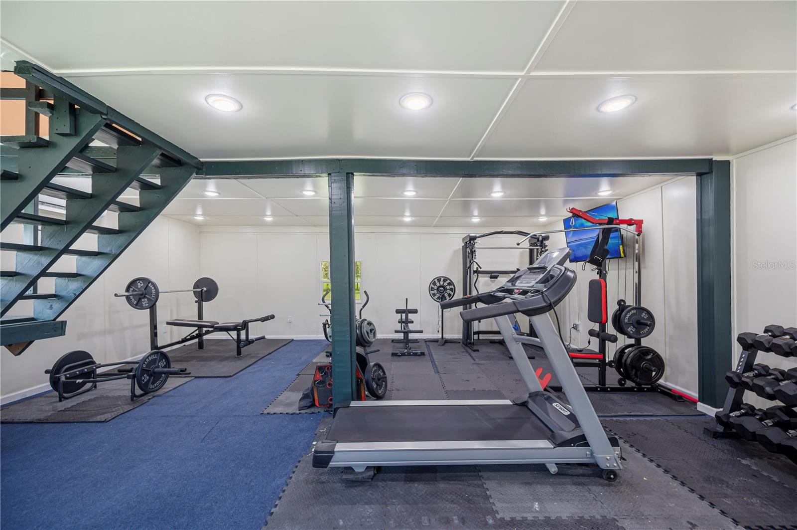 fully equipped gym!