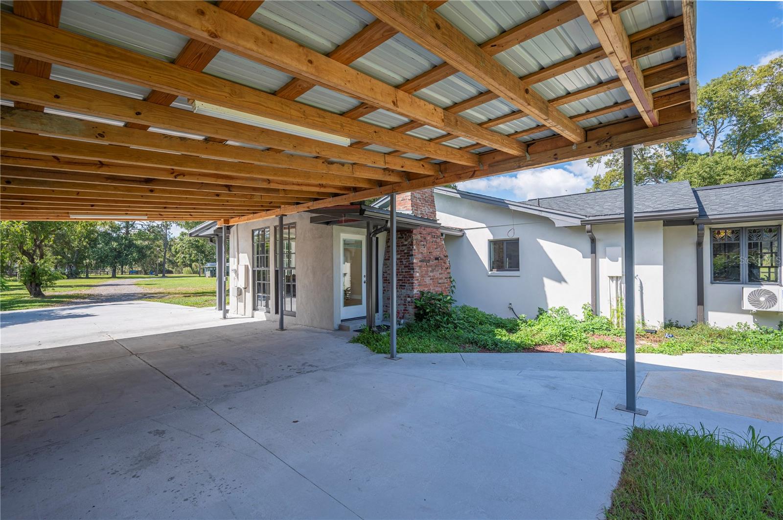 oversized carport