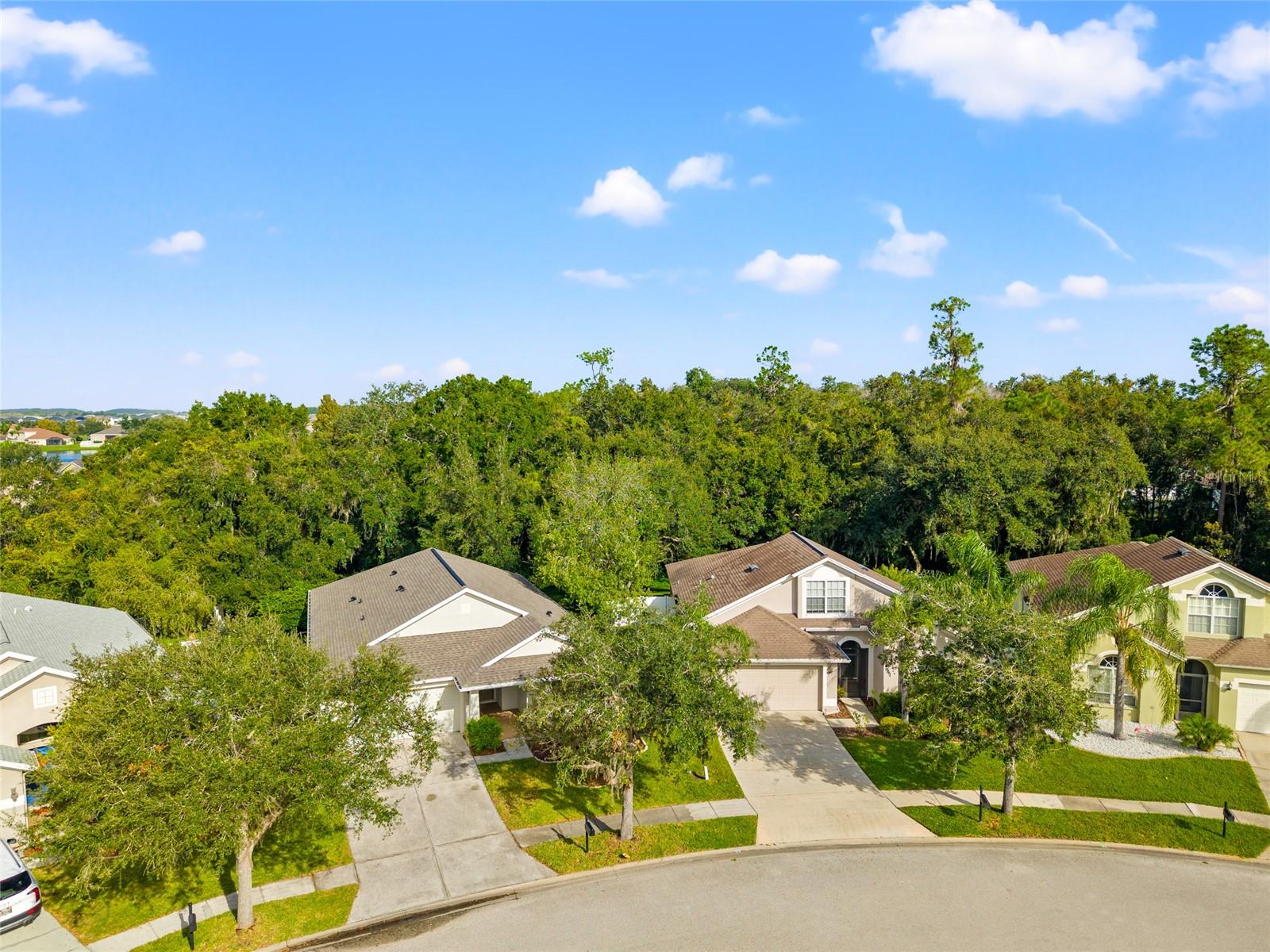Elevated View of Home Front