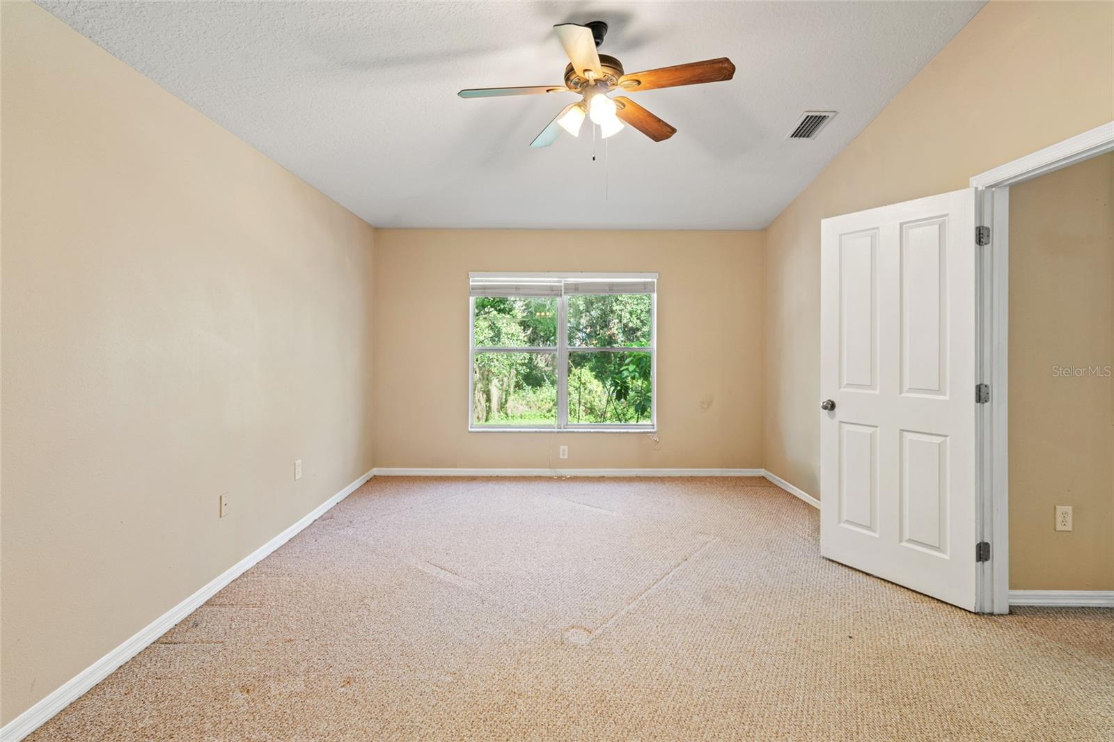 Primary Bedroom Unstaged