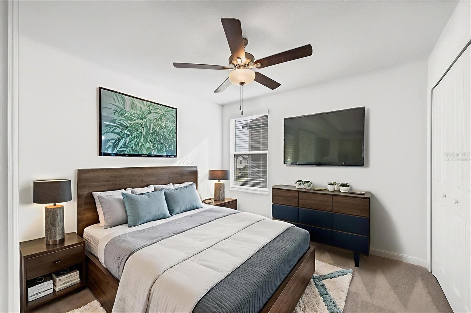 Virtually StagedBedroom 4