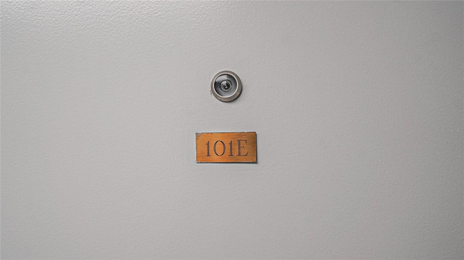 Apartment number