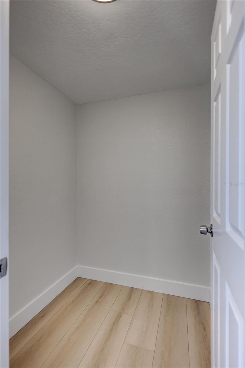 Master walk-in closet