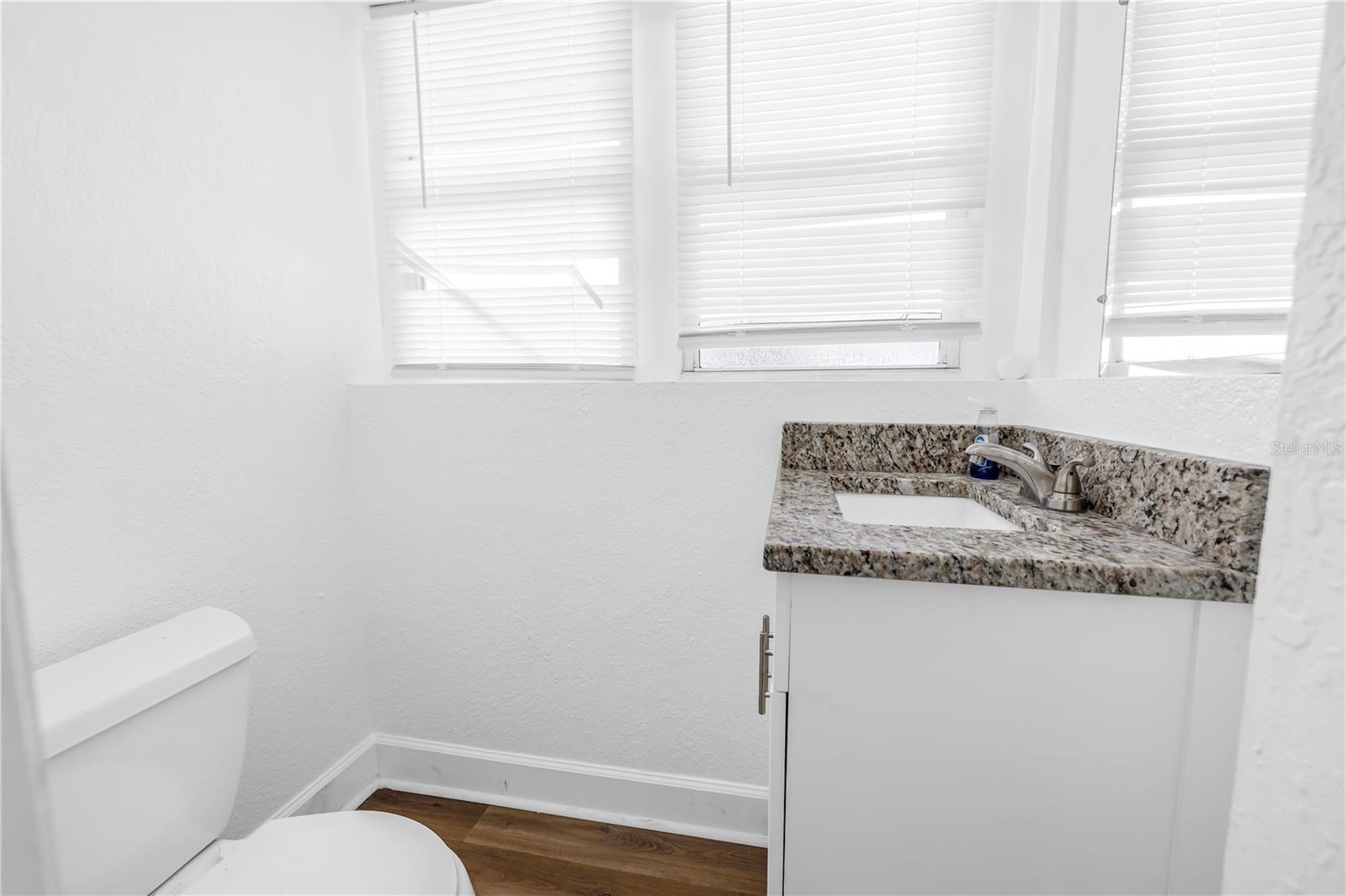 Guest bathroom.