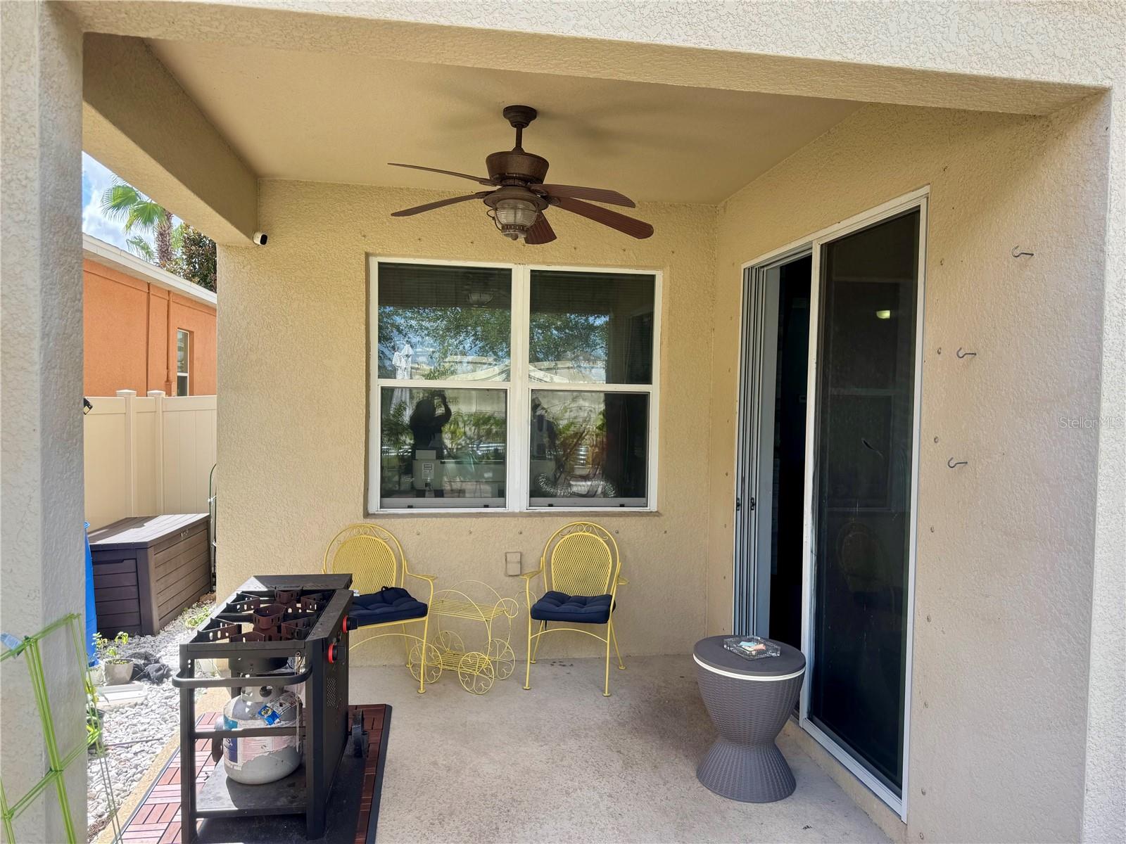 rear porch