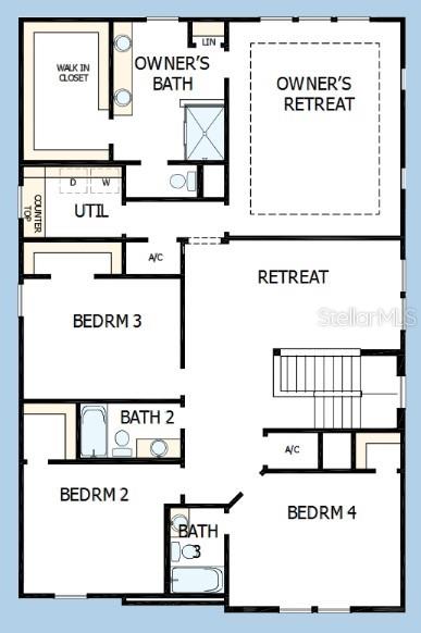 Floor Plan Second Floor