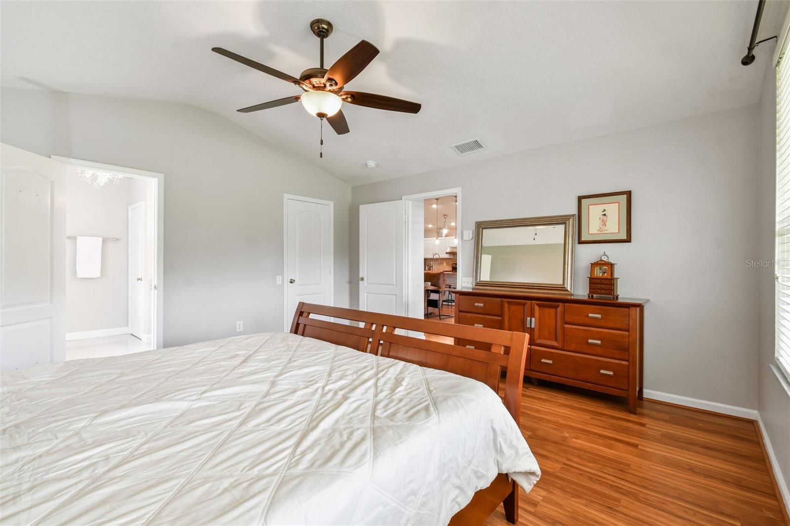 Primary Bedroom with walk in closets(built ins)