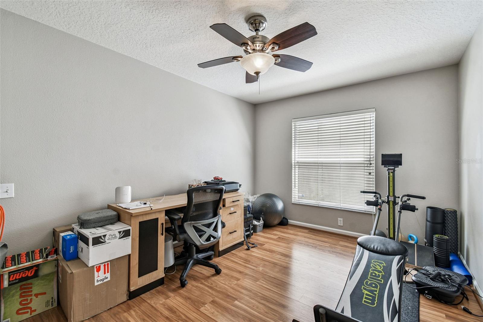Third bedroom with large window