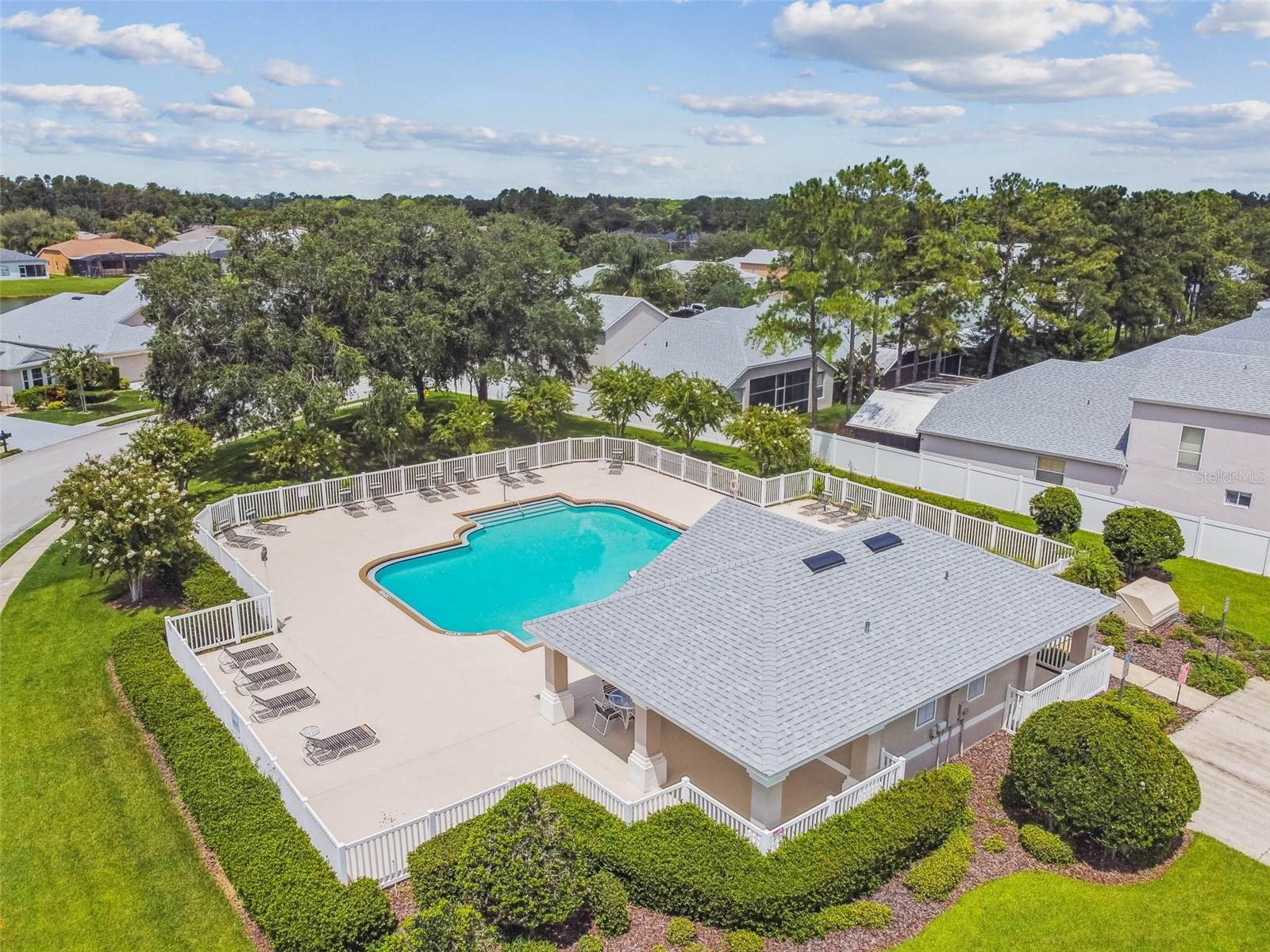 Exclusive pool for residents of Gated Remington Village