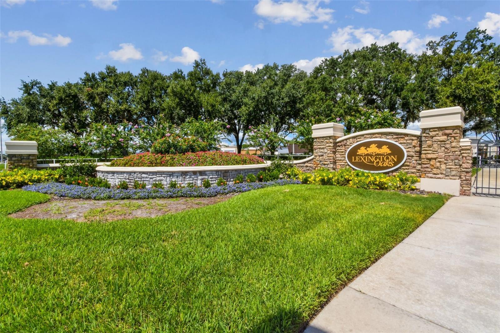 Home located in Golf course community of Lexington Oaks