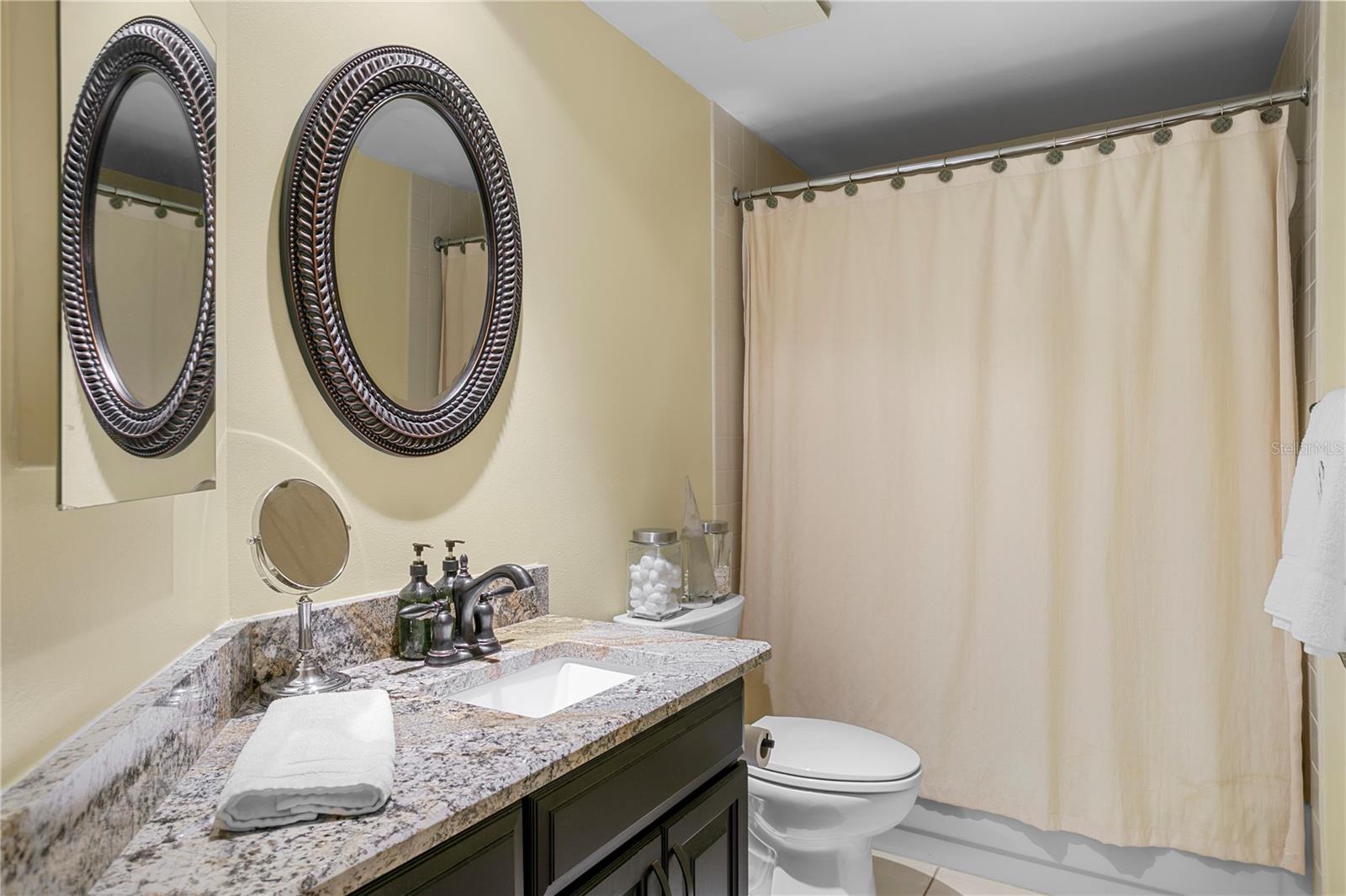 Additional full bathroom for convenience and guest use.