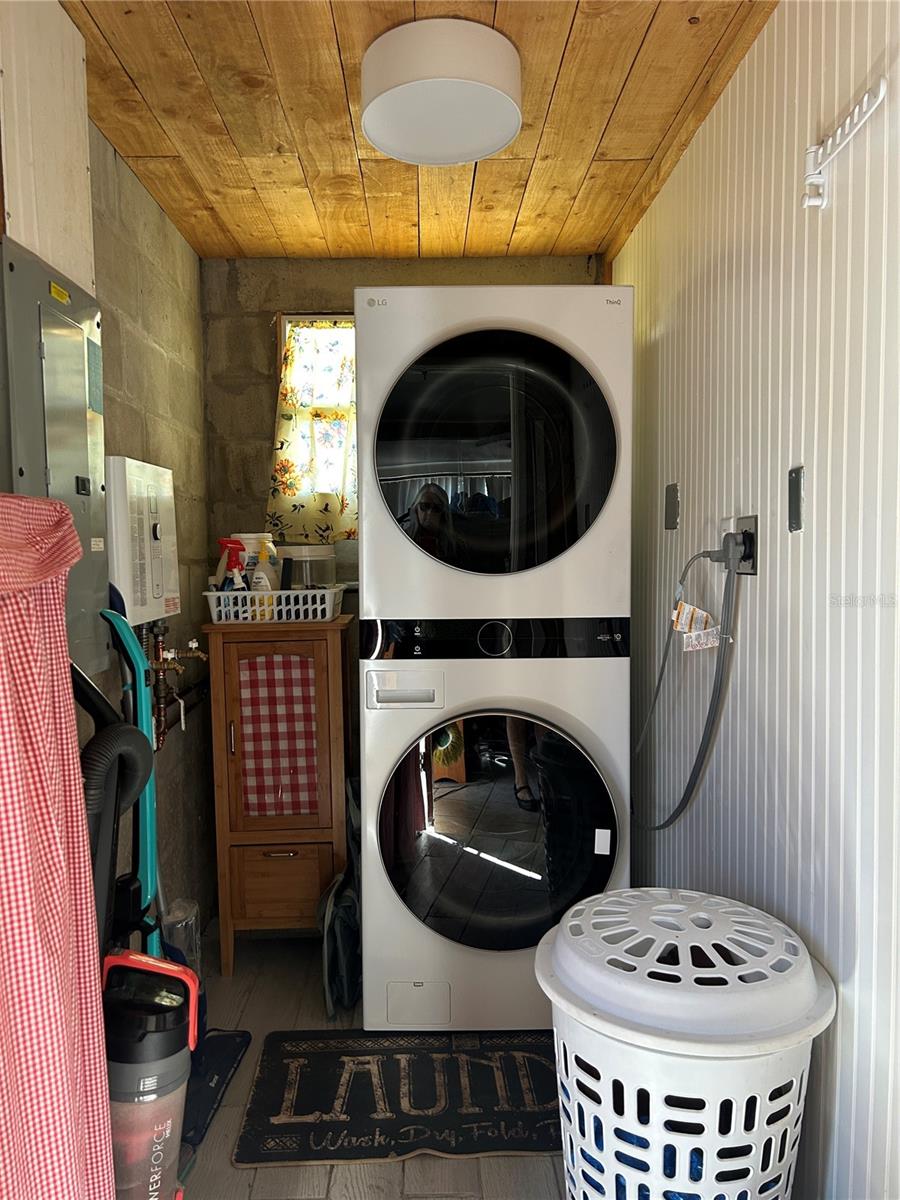 Newer W/D and Tankless Water Heater