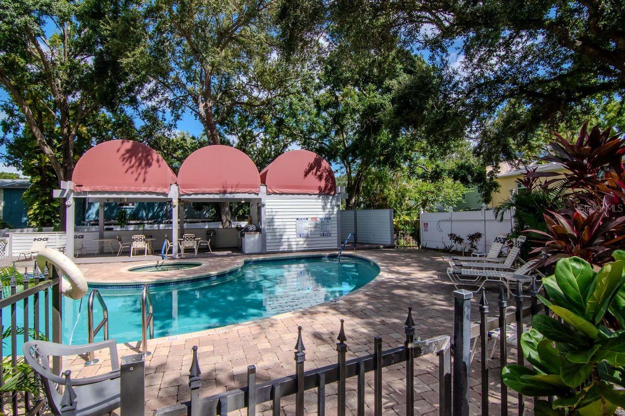 Pool area