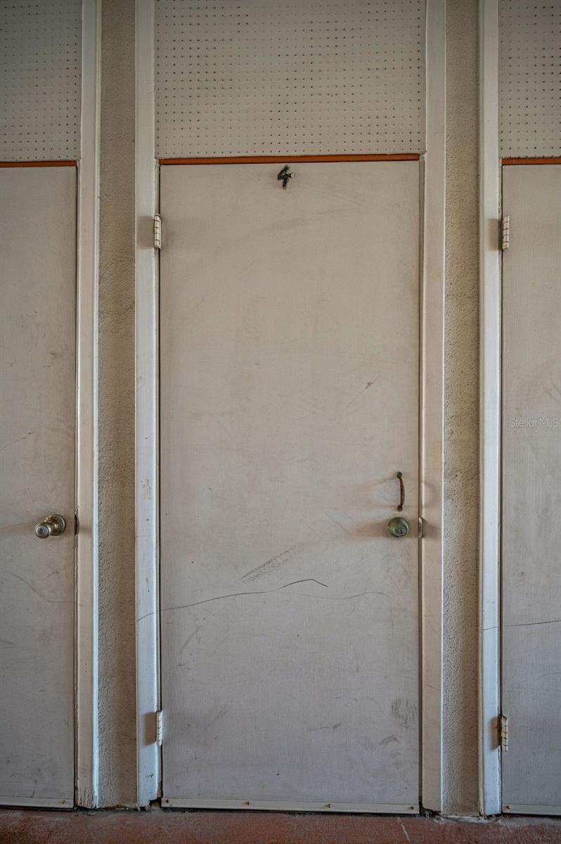 Storage Closet located in Hallway