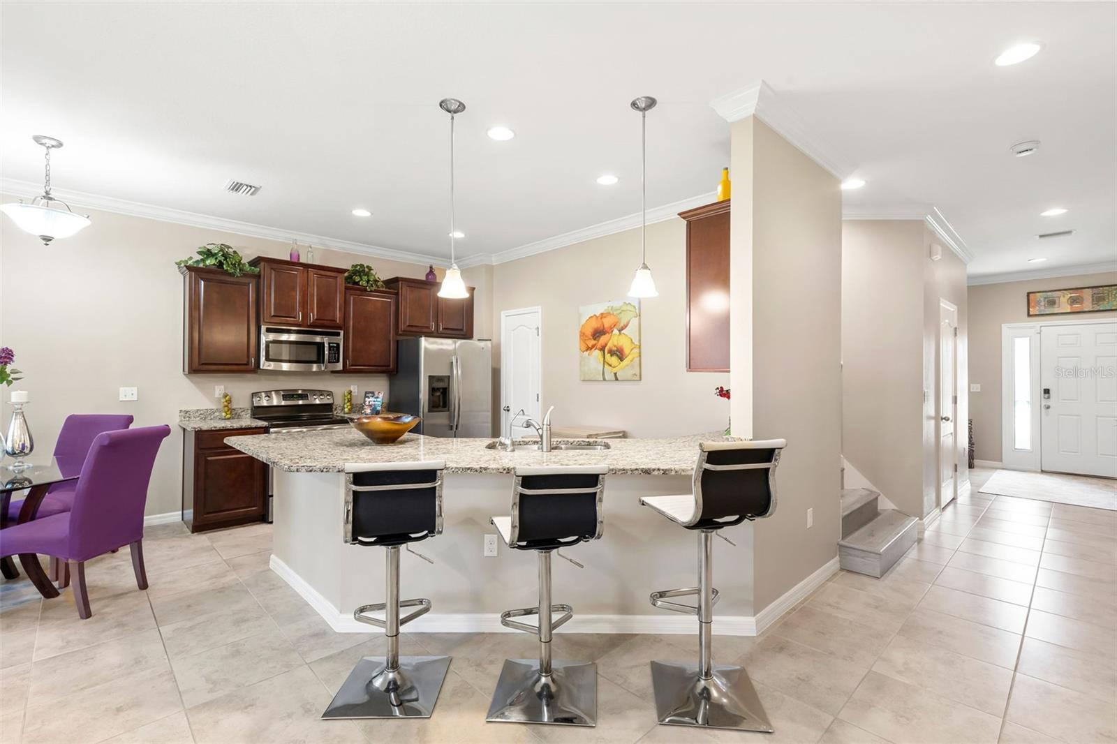Off Counter Eating Space