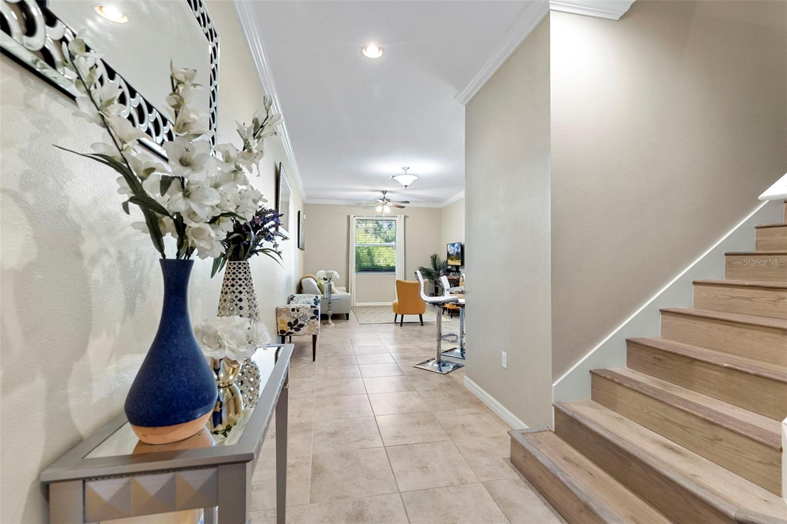 Staircase to upper floor