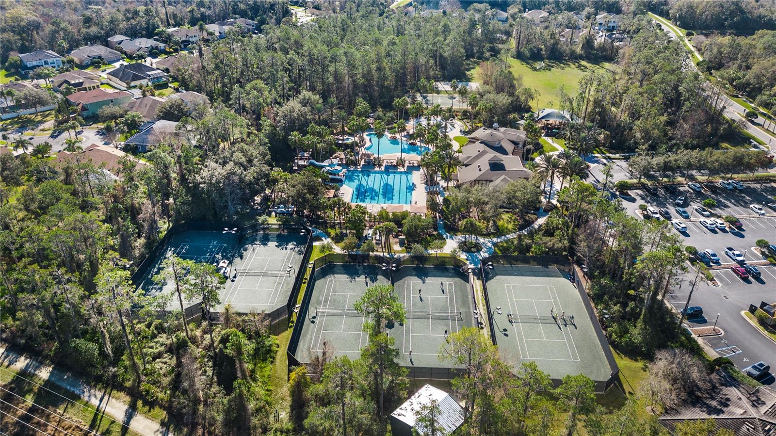 Aerial Of Amenities