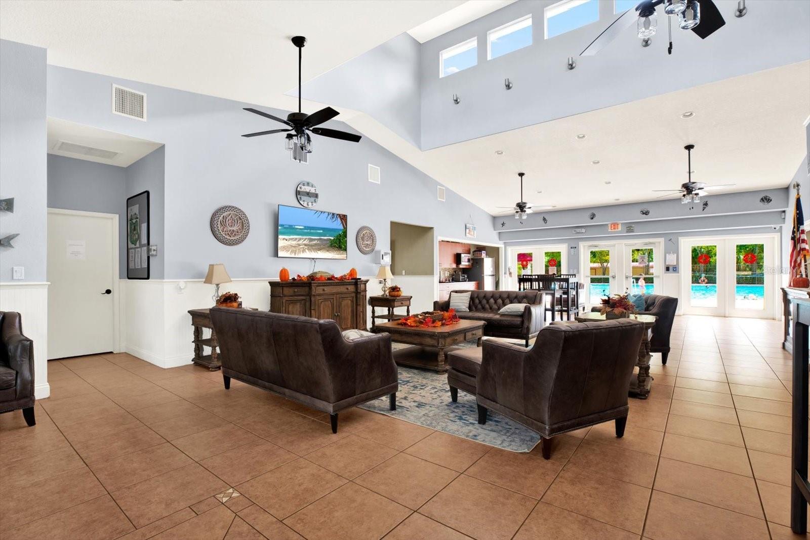 Clubhouse amenities