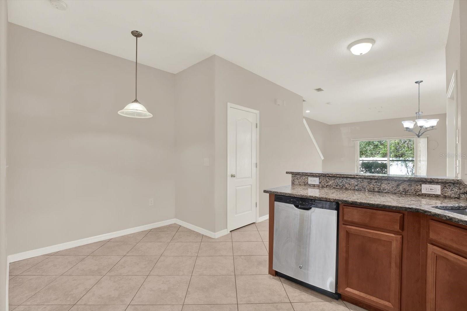 Extra storage near kitchen