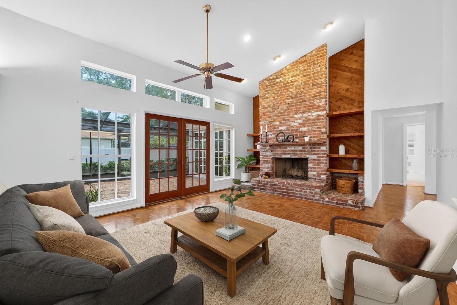 Virtually Staged - Family Room