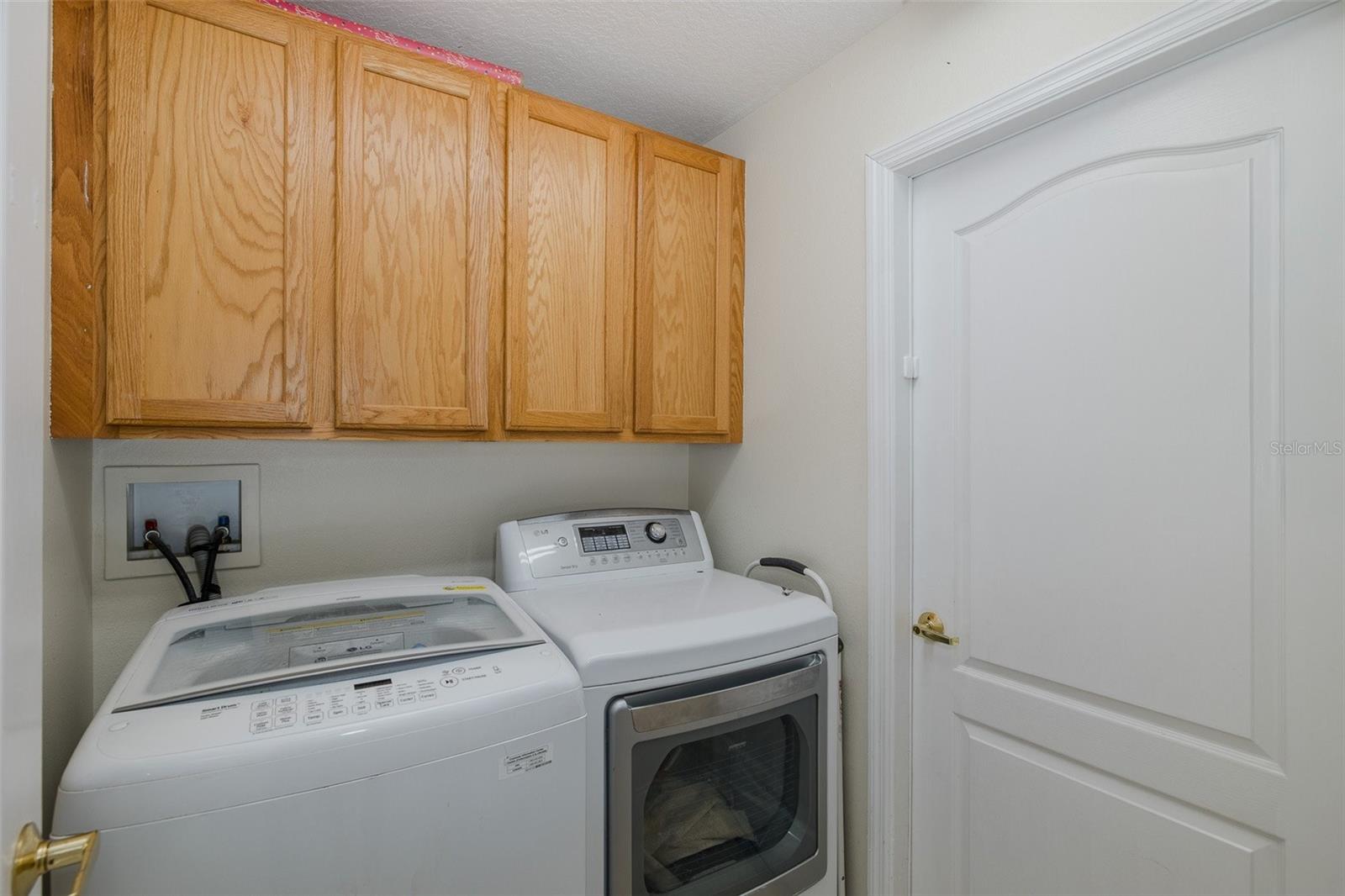 inside laundry room