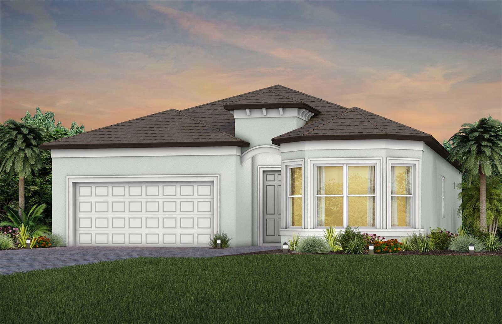 Exterior Rendering, Elevation FM3
