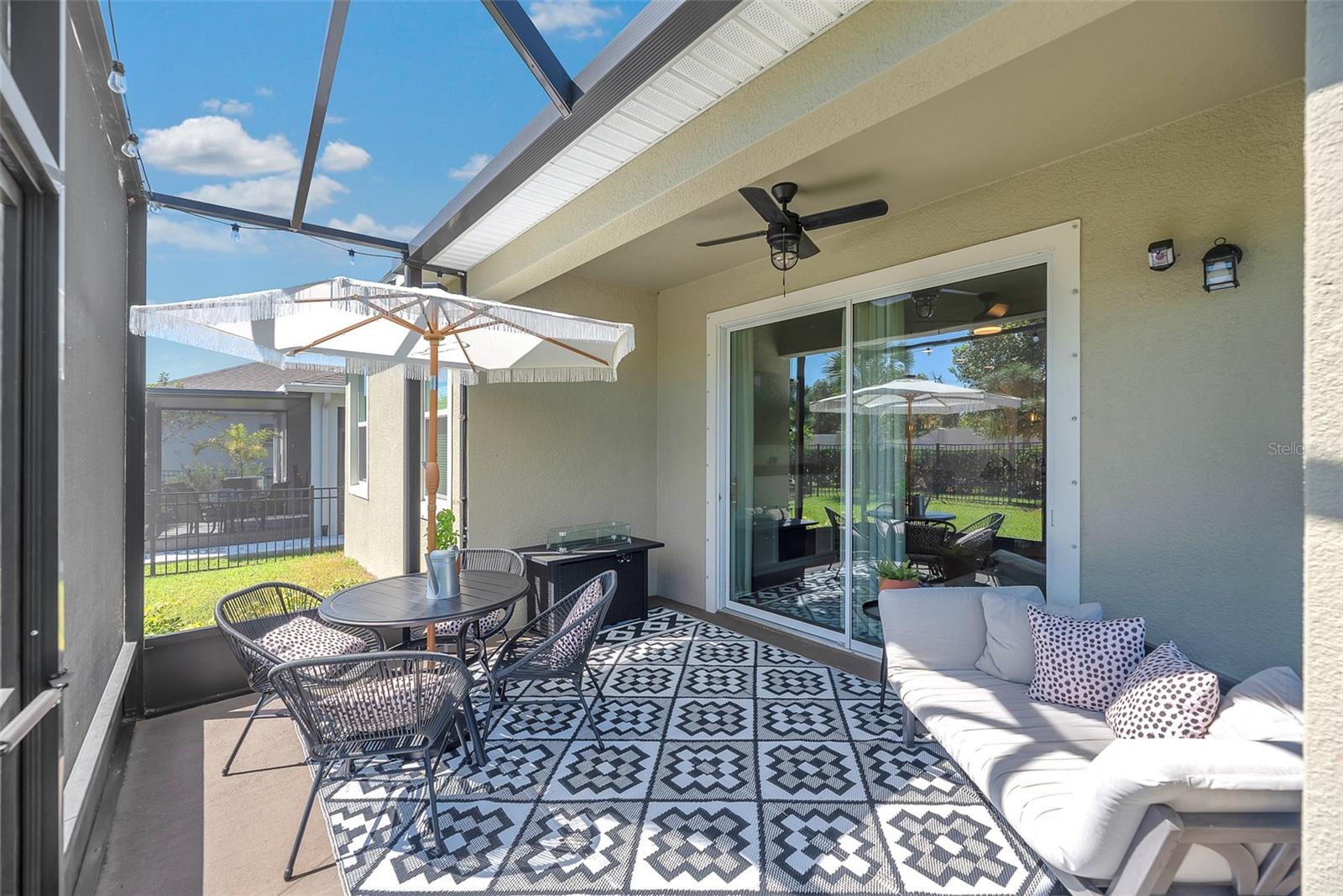 Screened-in Extended Patio
