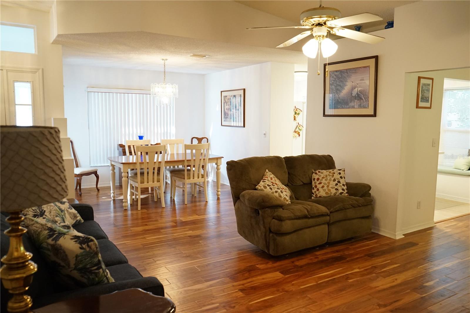 kitchen is thru doorway at the right