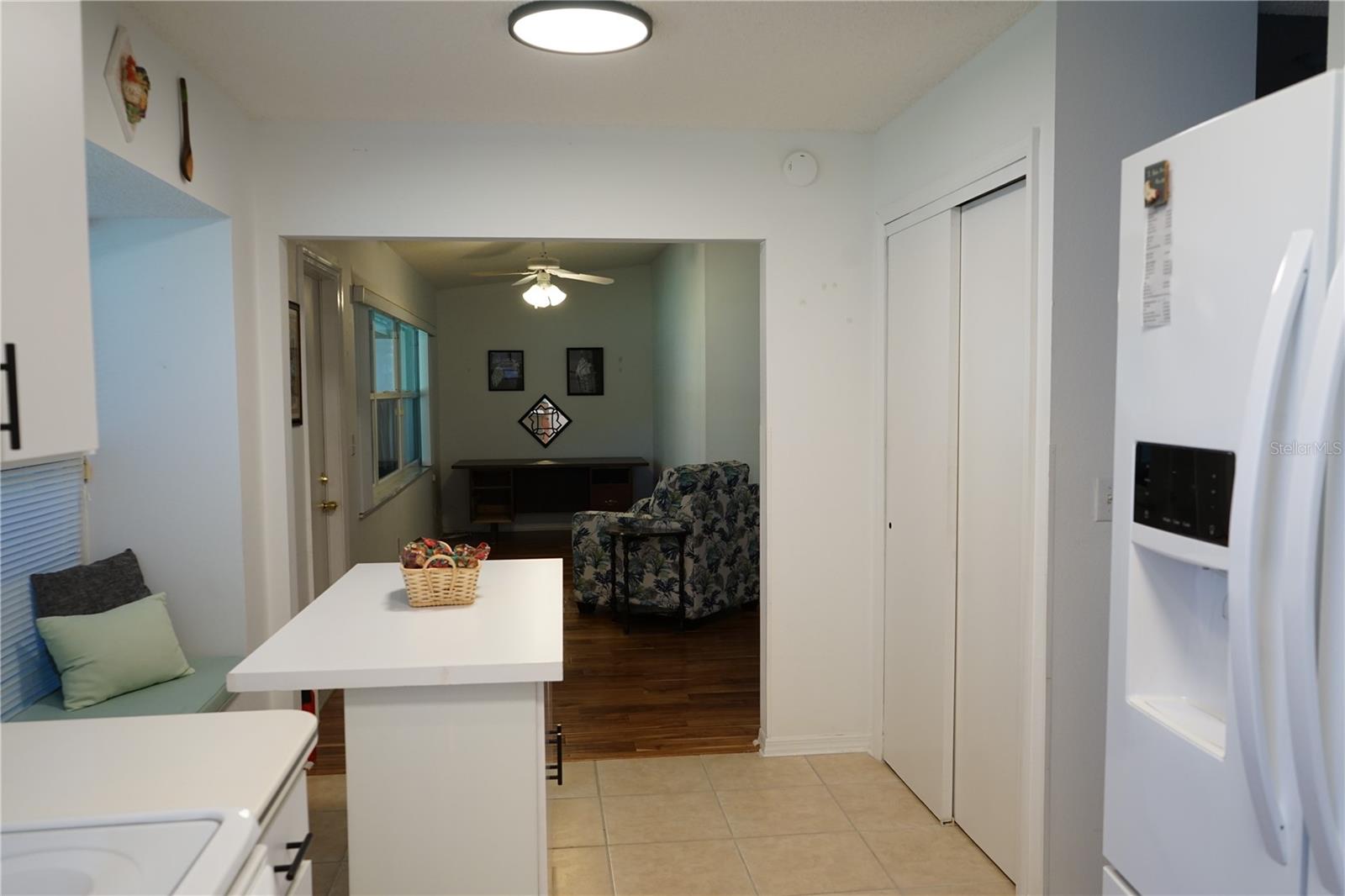 build in pantry in the right
