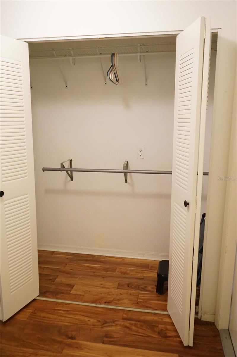 hall closet by garage