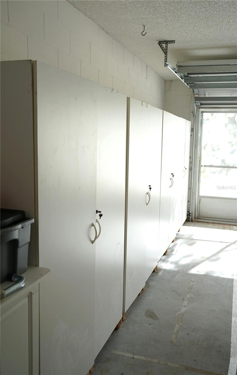 cabinets in garage