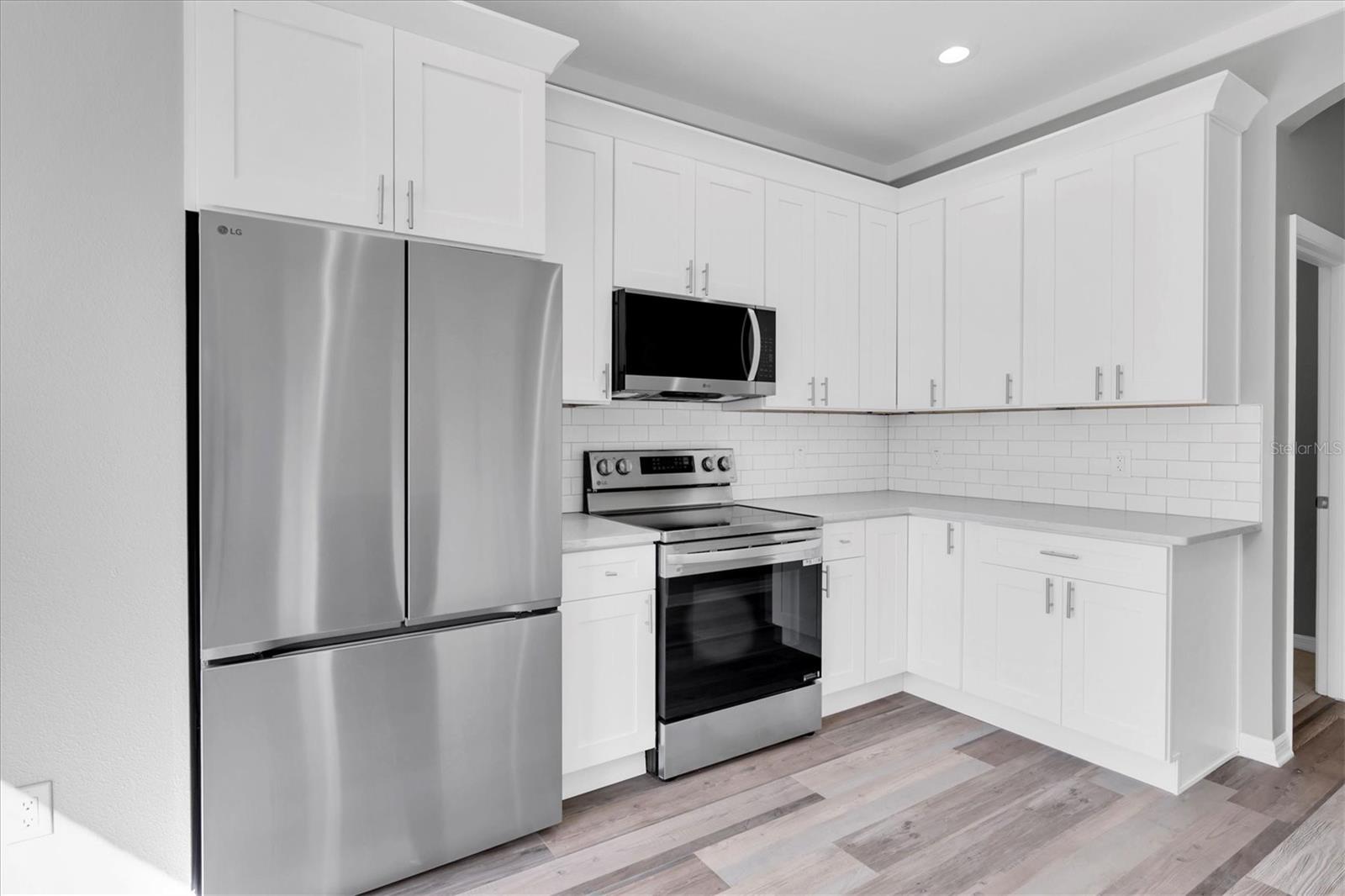 Kitchen with all new appliances